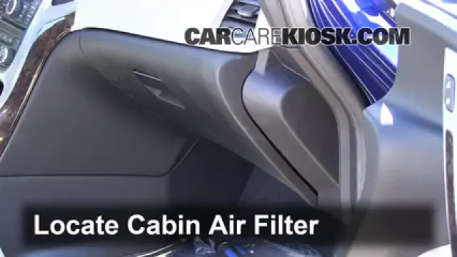 2013 Buick Verano 2.4L 4 Cyl. FlexFuel Air Filter (Cabin) Replace